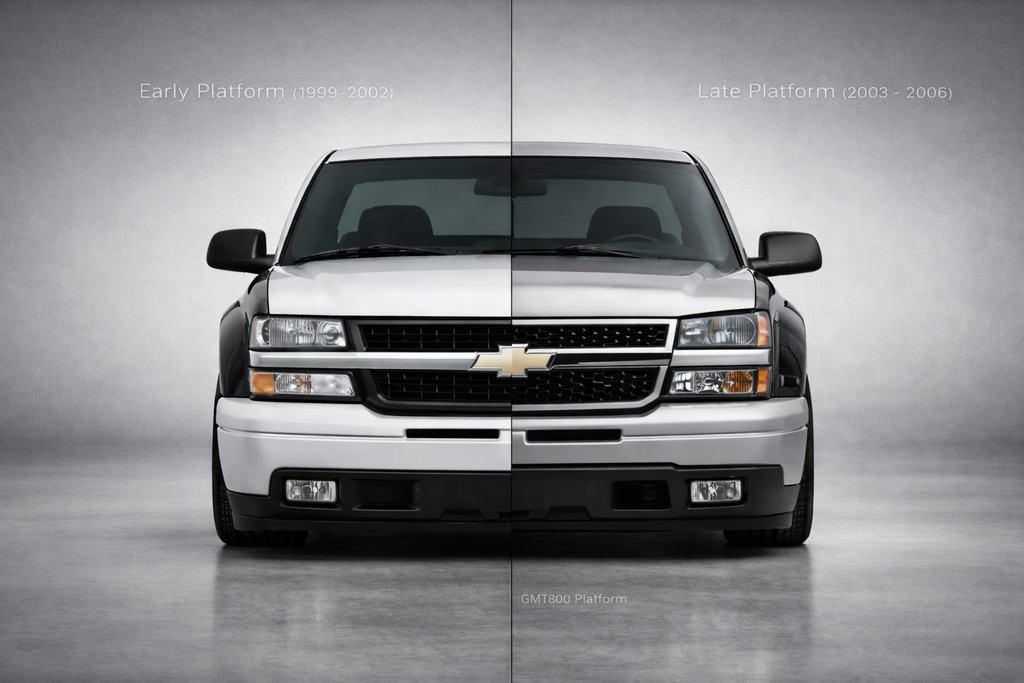 SHADOWBUILD .GMT800 Carbon Fiber Fender System (Silverado + Sierra Platform) Founder Series – Limited Production