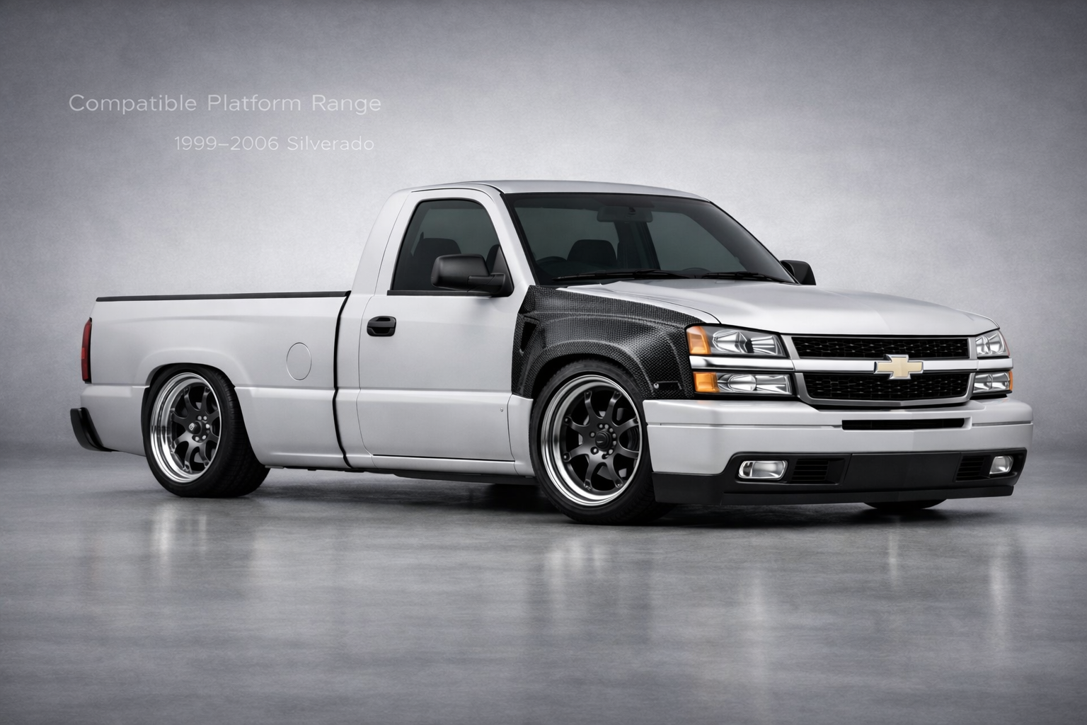 SHADOWBUILD .GMT800 Carbon Fiber Fender System (Silverado + Sierra Platform) Founder Series – Limited Production